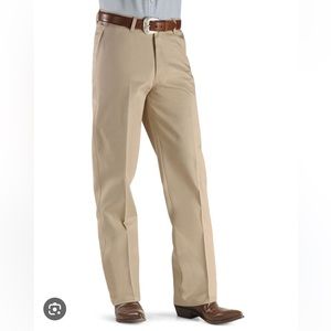 Wrangler Riata Flat Front Relaxed Fit Slacks